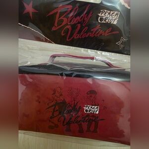 Pop Mart Peach Riot Bloody Valentine Cosmetic Bag